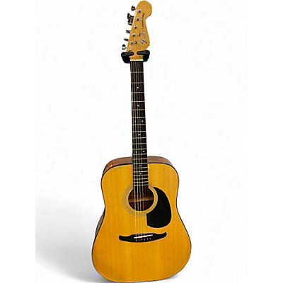 Used Fender CONCORD Natural Acoustic Guitar