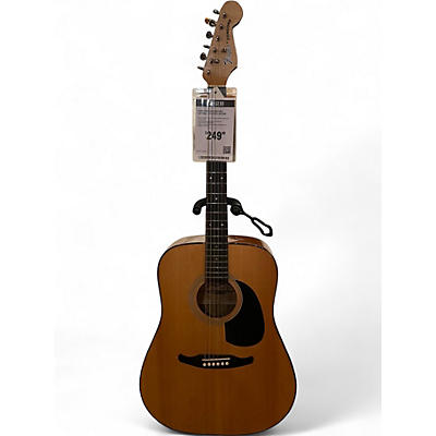 Used Fender CONCORD Natural Acoustic Guitar