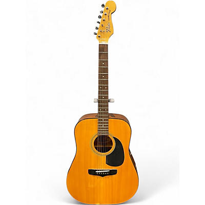 Used Fender CONCORD Vintage Natural Acoustic Guitar