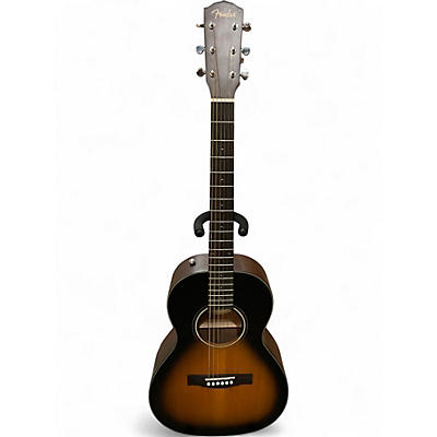 Used Fender CP100 Parlor 2 Color Sunburst Acoustic Guitar