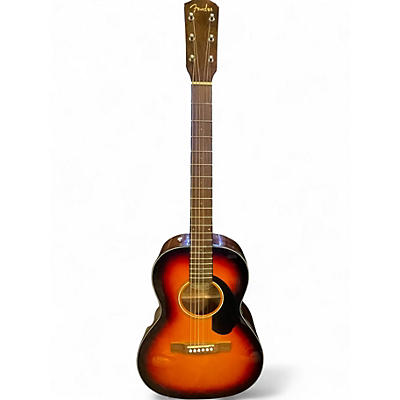Used Fender CP60S 2 Color Sunburst Acoustic Guitar