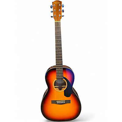 Used Fender CP60S 3 Tone Sunburst Acoustic Guitar