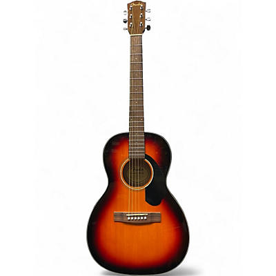 Used Fender CP60S Parlor 2 Color Sunburst Acoustic Guitar