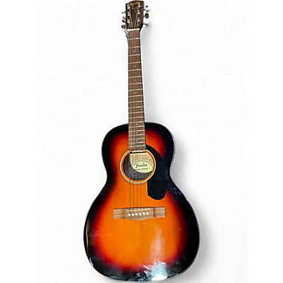 Used Fender CP60S Sunburst Acoustic Guitar