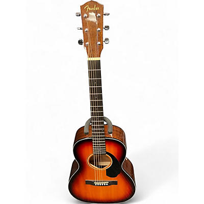 Used Fender CP60s Sunburst Acoustic Guitar