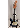 Used Used Fender CUSTOM DLX STRATOCASTER Blue Solid Body Electric Guitar Blue