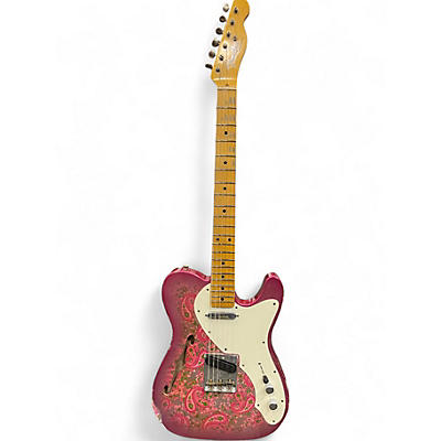Used Fender CUSTOM LTD NAM 50S THINLINE RELIC PINK PAISLEY Hollow Body Electric Guitar