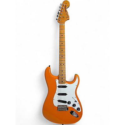 Used Fender CUSTOM SHOP 1969 STRATOCASTER ROASTED ALDER NOS Capri Orange Solid Body Electric Guitar