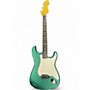 Used Fender CUSTOM SHOP Custom Deluxe Stratocaster Sherwood Green Metallic Solid Body Electric Guitar Sherwood Green Metallic