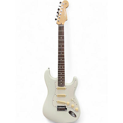 Used Fender CUSTOM SHOP JEFF BECK STRATOCASTER NOS Olympic White Solid Body Electric Guitar