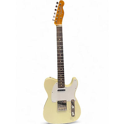 Used Fender CUSTOM SHOP JIMMY PAGE TELECASTER White Blonde Solid Body Electric Guitar