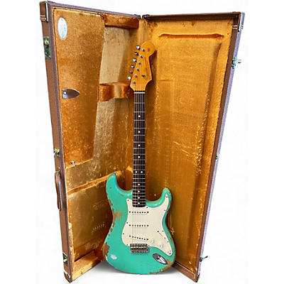 Used Fender CUSTOM SHOP L-SERIES 1964 STRATOCASTER  Seafoam Green Solid Body Electric Guitar