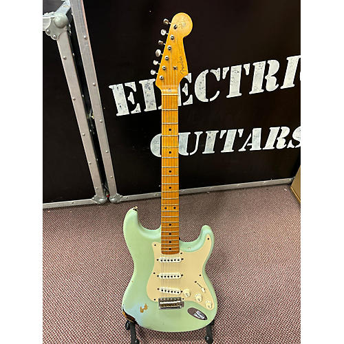 Fender Used Fender CUSTOM SHOP LIMITED EIDTION 50'S STRATOCASTER Sonic Blue Solid Body Electric Guitar Sonic Blue