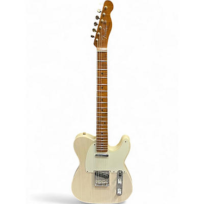 Used Fender CUSTOM SHOP LTD 55 TELECASTER JRM Trans White Solid Body Electric Guitar