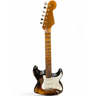 Used Fender CUSTOM SHOP LTD 70TH ANNIVERSARY 54 STRATOCASTER 2 Color Sunburst Solid Body Electric Guitar