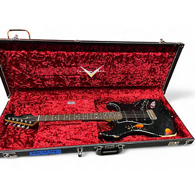 Used Fender CUSTOM SHOP LTD DUAL MAG II STRAT RELIC BLACK Solid Body Electric Guitar