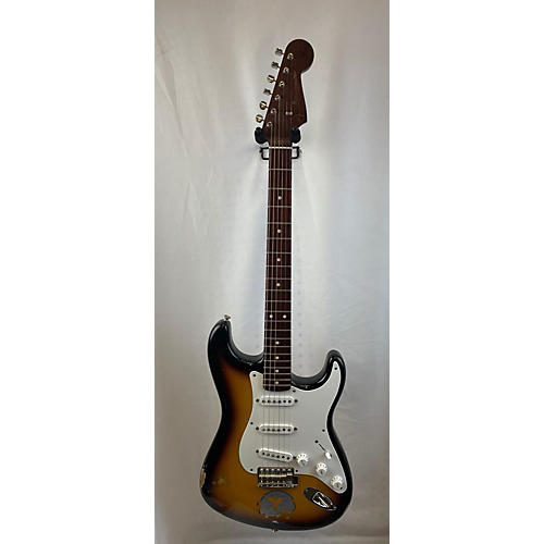 Fender Used Fender CUSTOM SHOP Masterbuilt 1956 STRATOCASTER 2 Tone Sunburst Solid Body Electric Guitar 2 Tone Sunburst