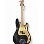 Used Fender CUSTOM SHOP PRECISION BASS Black and Gold Electric Bass Guitar Black and Gold