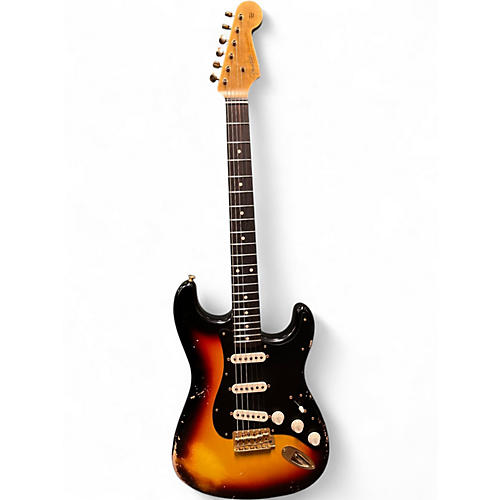 Used Fender CUSTOM SHOP RUDY'S 62 STRAT  3 Color Sunburst Solid Body Electric Guitar 3 Color Sunburst