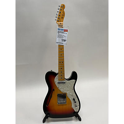 Fender Used Fender CUSTOM SHOP THINLINE 1969 REISSUE TELECASTER JOURNEYMAN 3 Tone Sunburst Hollow Body Electric Guitar