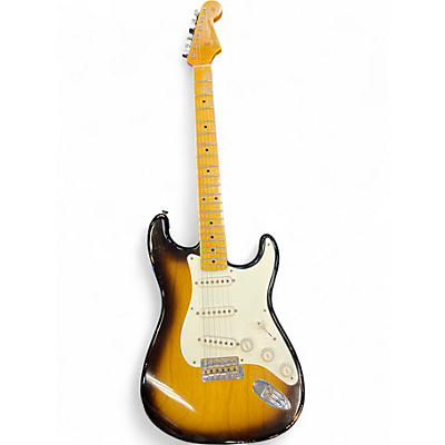 Used Fender CUSTOM SHOP WILDWOOD 10-57 STRATOCASTER RELIC Sunburst Solid Body Electric Guitar