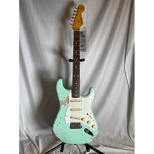 Fender Used Fender CUSTOM SHOP1959 Heavy Relic Stratocaster FADED/AGED/SURF GREEN Solid Body Electric Guitar FADED/AGED/SURF GREEN