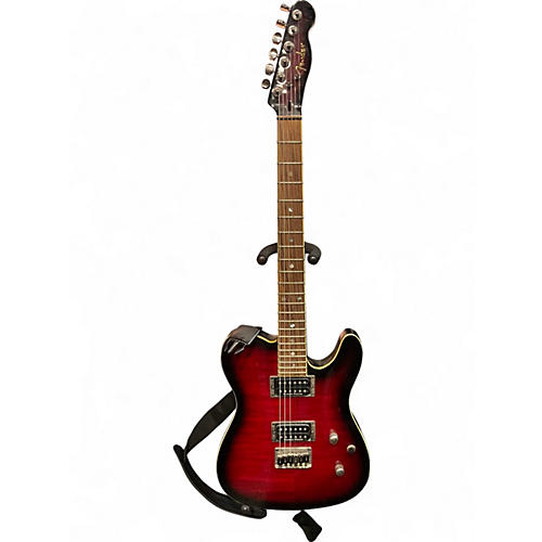 Used Fender CUSTOM TELEECASTER HH BLACK CHERRY BURST Solid Body Electric Guitar BLACK CHERRY BURST