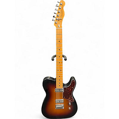 Used Fender Cabronita Telecaster 3 Tone Sunburst Solid Body Electric Guitar