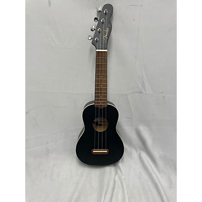 Fender Used Fender California Coast Uke Black Ukulele