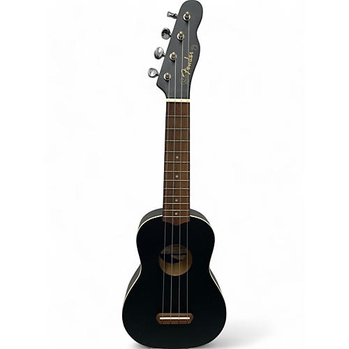 Used Fender California Coast Uke Black Ukulele Black