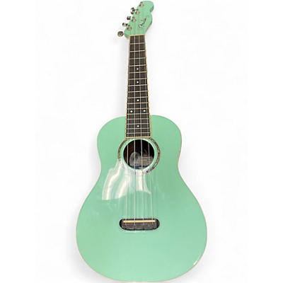 Used Fender California Coast Uke Blue Ukulele