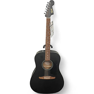 Used Fender California Debut Redondo Black Acoustic Guitar