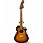 Used Fender California Newporter 2 Color Sunburst Acoustic Electric Guitar 2 Color Sunburst