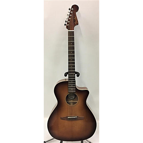 Fender Used Fender California Newporter Classic Aged Cognac Burst Acoustic Electric Guitar Aged Cognac Burst