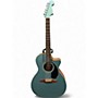 Used Fender California Newporter Player Acoustic-Electric Guitar Ocean Turquoise Acoustic Electric Guitar Ocean Turquoise