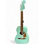 Used Fender Used Fender California Series Malibu Player Aqua Splash Acoustic Electric Guitar Aqua Splash