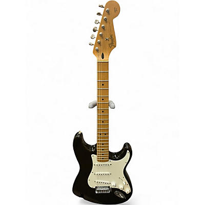 Used Fender California Series Stratocaster Black Solid Body Electric Guitar