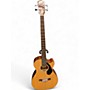 Used Fender Cb60sce Natural Acoustic Bass Guitar Natural