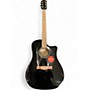Used Fender Cd60sce Black Acoustic Electric Guitar Black