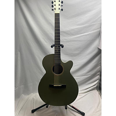 Fender Used Fender Celtic Sms Green Acoustic Electric Guitar