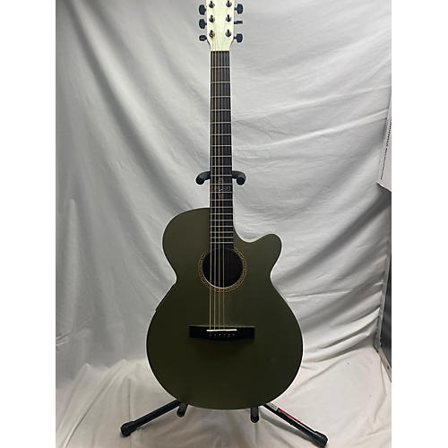 Fender Used Fender Celtic Sms Green Acoustic Electric Guitar Green