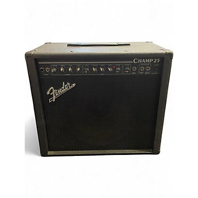 Used Fender Champ 25 Guitar Combo Amp