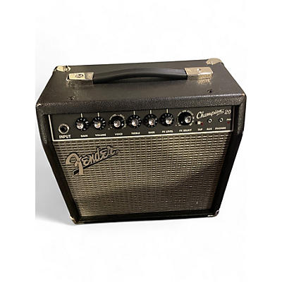 Used Fender Champion 20 Guitar Combo Amp