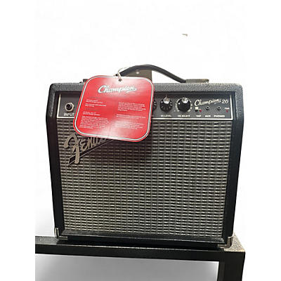 Used Fender Champion 20 Guitar Combo Amp