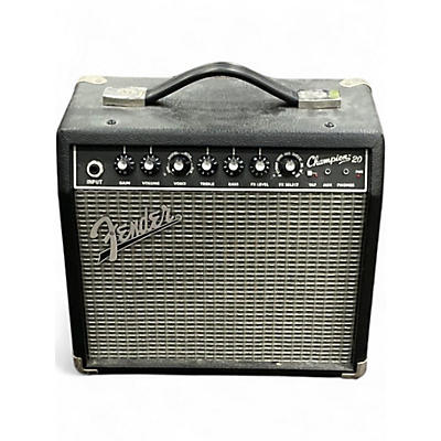 Used Fender Champion 20 Guitar Combo Amp