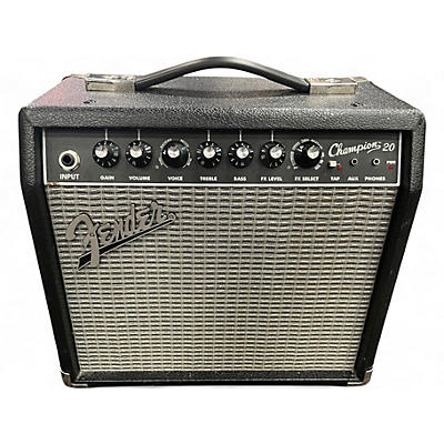 Used Fender Champion 20 Guitar Combo Amp
