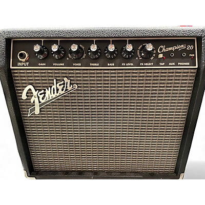 Used Fender Champion 20 Guitar Combo Amp