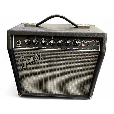 Used Fender Champion 20 Guitar Combo Amp