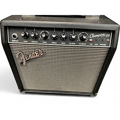 Used Fender Champion 20 Guitar Combo Amp