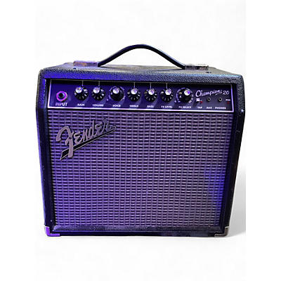 Used Fender Champion 20 Guitar Combo Amp